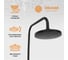 Душевая система Orange Mia M34-933b черная 4