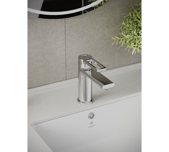 Смеситель для раковины ORANGE Splito хром M36-021cr