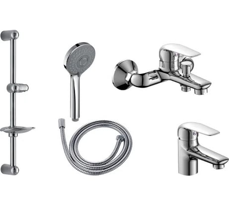 Набор смесителей 3 в 1 Orange Iris M41-311cr хром