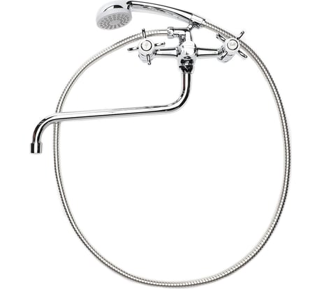 Универсальный смеситель для ванны Agger Retro-X хром A1722200