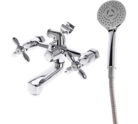 Универсальный смеситель для ванны Agger Retro хром A1921200