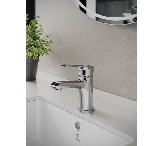 Смеситель для раковины ORANGE Prim хром M42-021cr
