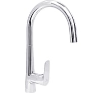 Смеситель для мойки с высоким изливом Славен одноручный, хром СЛ-ОД-Г22