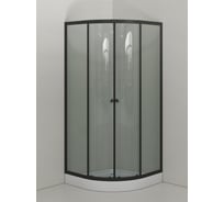 Душевой уголок с поддоном Orange E01-090tb черный