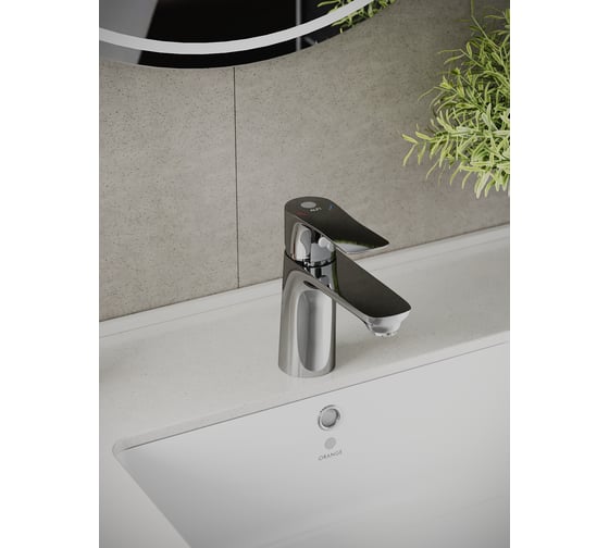 Смеситель для раковины ORANGE Aristo хром M19-021cr