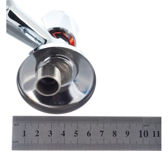 Смеситель для ванны stOmega Омега Глобо мах. S-нос 30 см, 1/2", керамика 3311-1