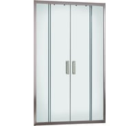 Душевая дверь BERGES FEDA 1400х1950, прозрачное стекло, 6 мм, профиль хром 062002