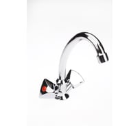 Смеситель stOmega Омега мах. Люсия елочка 1/2", керамика, крепление под шпильку/20 3306