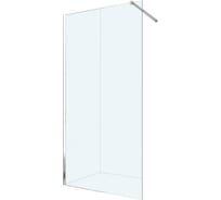 Душевая стенка BERGES BERGEX SKY 1400x2000, прозрачное стекло, 8 мм, профиль хром 064007