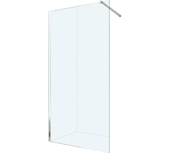 Душевая стенка BERGES BERGEX SKY 1400x2000, прозрачное стекло, 8 мм, профиль хром 064007 1
