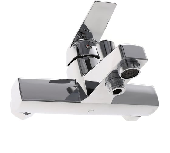 Полимерный смеситель для ванны, хром OneLife P02-100cr