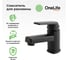 Полимерный смеситель для раковины, черный OneLife P02-021b 12