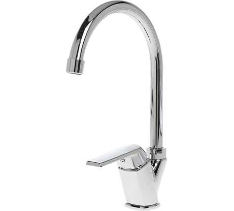 Полимерный смеситель для кухни, хром OneLife P02-000cr