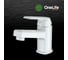 Полимерный смеситель для раковины, белый OneLife P02-021w 8