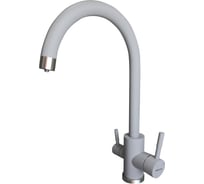 Смеситель для кухни EWIGSTEIN EW U-образный, с краном питьевой воды, серый металлик 34235166