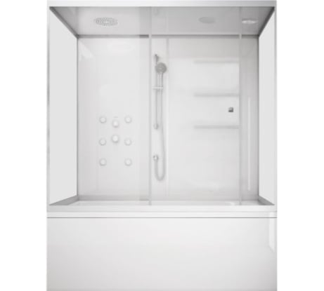 Комбинированный бокс без пара AM.PM  170х85, сиденье в комплект не входит W75B-170-085WTA