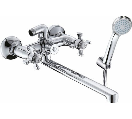 Смеситель для ванны OSGARD ROXEN с длинным изливом и гарнитуром 71236