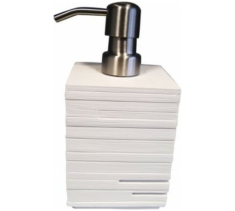 Дозатор для жидкого мыла RIDDER Brick белый 22150501