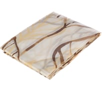 Штора для ванных комнат RIDDER Leaves бежевый/коричневый 32618