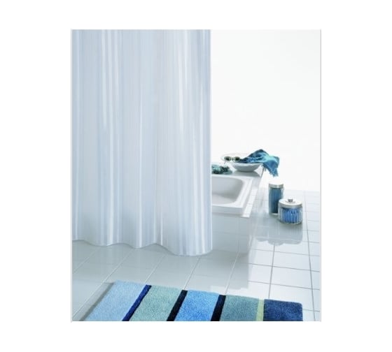 Штора для ванных комнат RIDDER Satin белый 47851