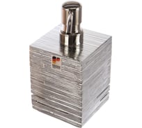 Дозатор для жидкого RIDDER мыла Brick Silver серебряный 22150527