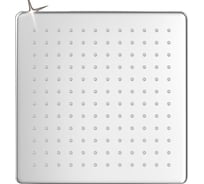 Верхний душ Elghansa нержавеющая сталь, квадратный 300х300х7 мм, SoftLine MQ-730