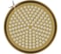 Верхний душ Elghansa латунь, круглый D=220 мм, ClassicLine CD-220-Gold 1