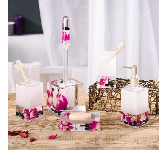 Дозатор для жидкого мыла VERRAN Phalaenopsis 870-19