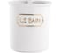 Стакан для зубных щеток WESS с разделителем Le Bain blanc G86-81 1