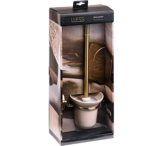 Ершик настенный WESS Sacramento antique bronze W26-08
