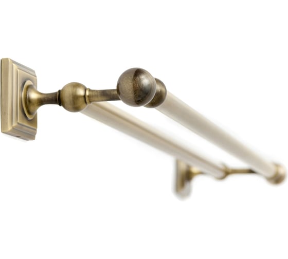 Двойной держатель для полотенца WESS 60 см Roytend antique bronze W24-02