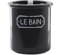 Стакан для зубных щеток WESS Le Bain gris с разделителем G86-80