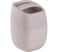 Стакан для зубных щеток WESS Brillar beige с разделителем G86-88