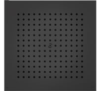 Потолочный душ Bossini Dream-Cube Flat тропический дождь 470x470 мм, цвет nero opaco H38459.073
