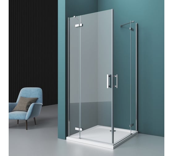 Душевой уголок BelBagno KRAFT-A-22-90-C-Cr