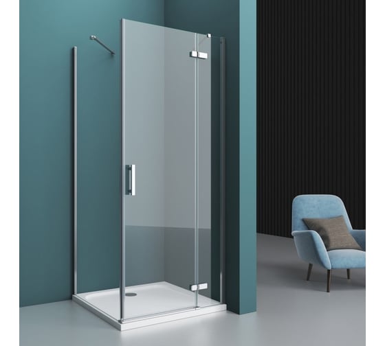 Душевой уголок BelBagno KRAFT-A-12-90-C-Cr-R