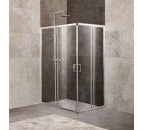 Душевой уголок BelBagno UNIQUE-AH-2-100/115-75/90-C-Cr