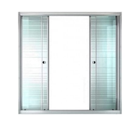 Штора Triton 2 двери 1700 Аква Полосы Щ0000025982