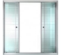 Штора Triton 2 двери 1500 Аква Полосы Щ0000025981