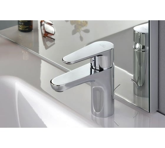 Смеситель для раковины без донного клапана Paffoni Green хром GR071CR 00216461