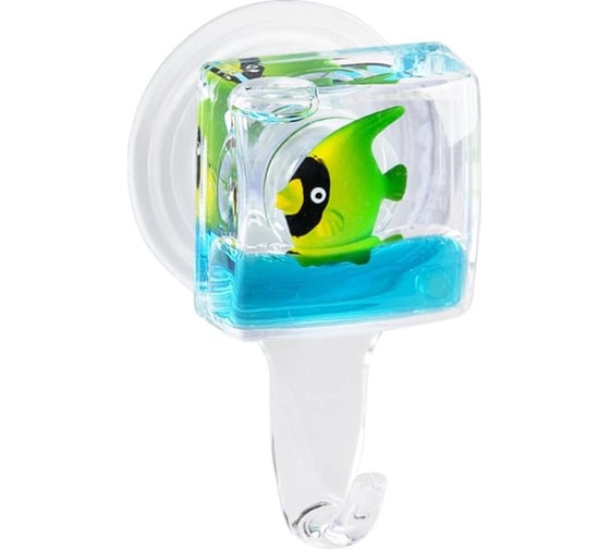 Крючок VERRAN 4х2.5х7.5 см, цвет: синий, зеленый 231-35 1