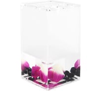 Стакан для зубных щеток с разделителем VERRAN Phalaenopsis 860-19
