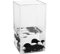 Стакан для зубных щеток VERRAN Black and White 850-18