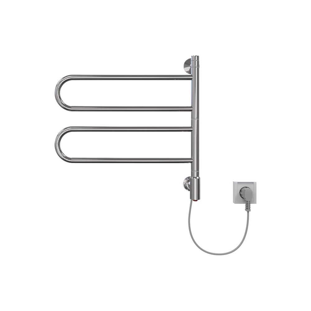 Электрический полотенцесушитель АРГО Флюгер 45-50, 2П, К-кнопка 346 ...