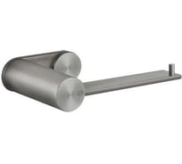 Бумагодержатель настенный Gessi 316 Accessories горизонтальная/вертикальная установка, цвет Steel Brushed 54749.239