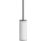 Ершик напольный Gessi 316 Accessories колба белая, цвет Steel Brushed 54743.239 1