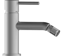 Смеситель для биде Bossini Teo донный клапан Click-Clack, цвет Brushed Nickel Z00702.094