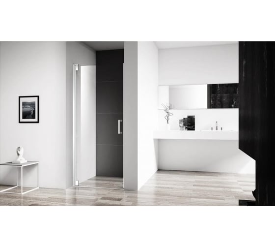 Душевая дверь BelBagno MARMI-B-1-80-C-Cr