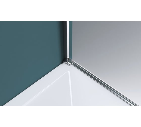 Душевая дверь BelBagno KRAFT-B-12-60/60-C-Cr-L