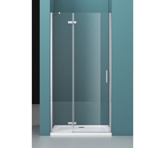 Душевая дверь BelBagno KRAFT-B-12-60/30-C-Cr-L